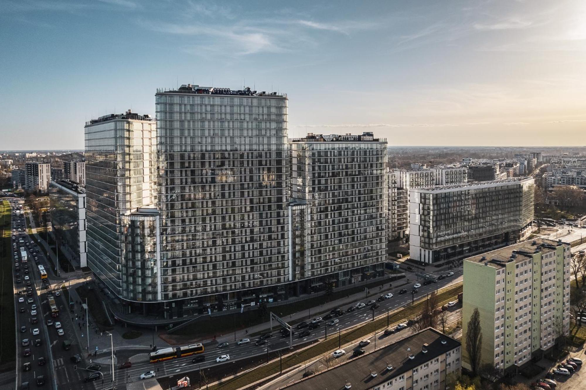 Kasprzaka 29 Wola Tower Free Garage By Perfect Apart Варшава Екстериор снимка